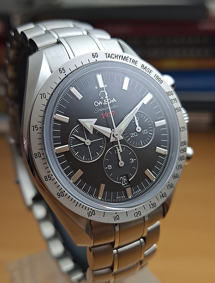 Omega Speedmaster 1957 Broad Arrow Co-Axial Chronograph Ref. 321.10.42.50.01.001